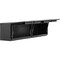 Buyers Products 16x13x88 Inch Matte Black Diamond Tread Aluminum Topsider Truck Box with Flip-Up Doors 1722356 - alternate 4